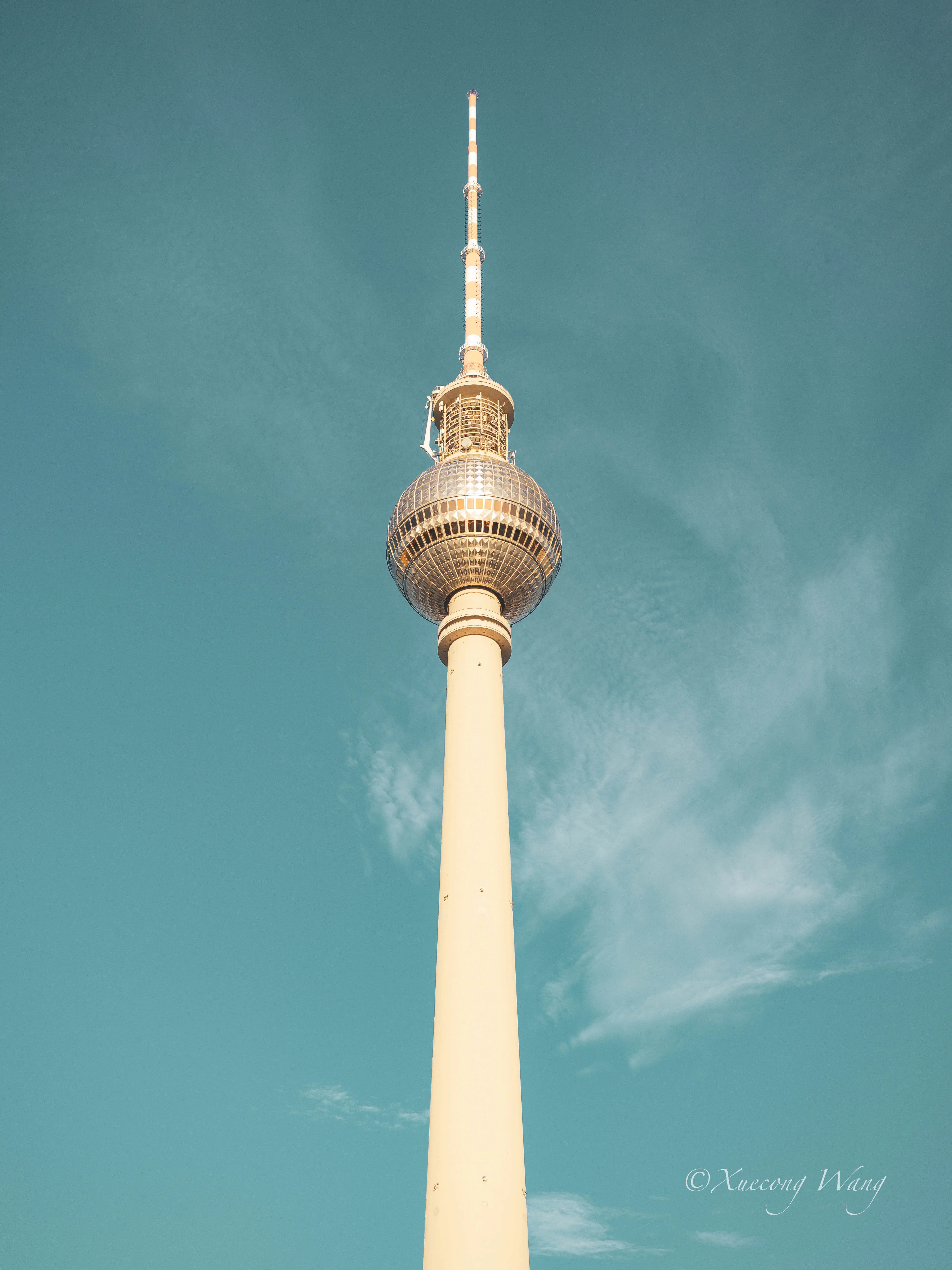 The Fernsehturm in 2023, photo by Xuecong Wang